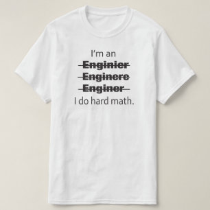 Camiseta Eu sou um t-shirt do engenheiro
