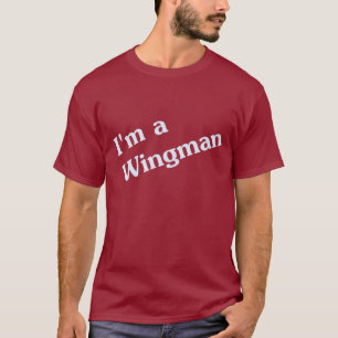Camiseta Eu sou um t-shirt do Wingman