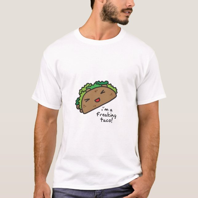 CAMISETA EU SOU UM TACO FREAKING (Frente)