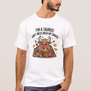 Camiseta Eu sou um Taurus Não Mess com meus peitos