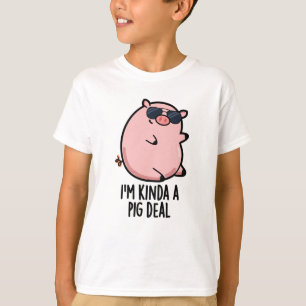 Camiseta Eu sou um tipo de canalha de porco