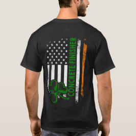 Camiseta Eu sou um Tshirt concreto irlandês da estação de