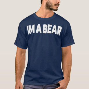 Camiseta Eu Sou Um Urso Gay De Urso Escuro
