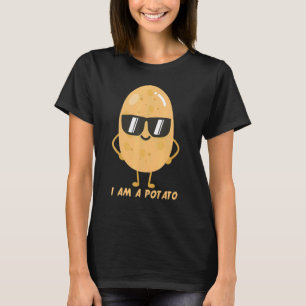 Camiseta Eu Sou Um Vegan De Batata