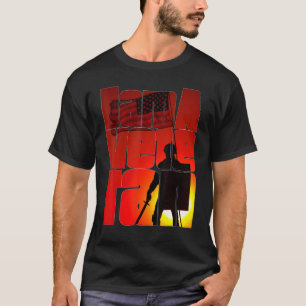 Camiseta Eu sou um Veterano Soldado Militar Americano_1