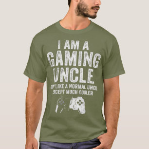 Camiseta Eu Sou Um Vídeo De Jogo Tio Engraçado Gamer Gift