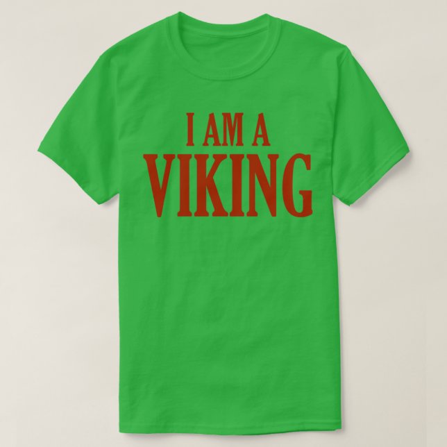 Camiseta Eu Sou Um Viking 2 (Frente do Design)