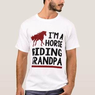 Camiseta Eu sou UM VOVÔ da EQUITAÇÃO