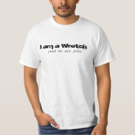 Camiseta eu sou um Wretch