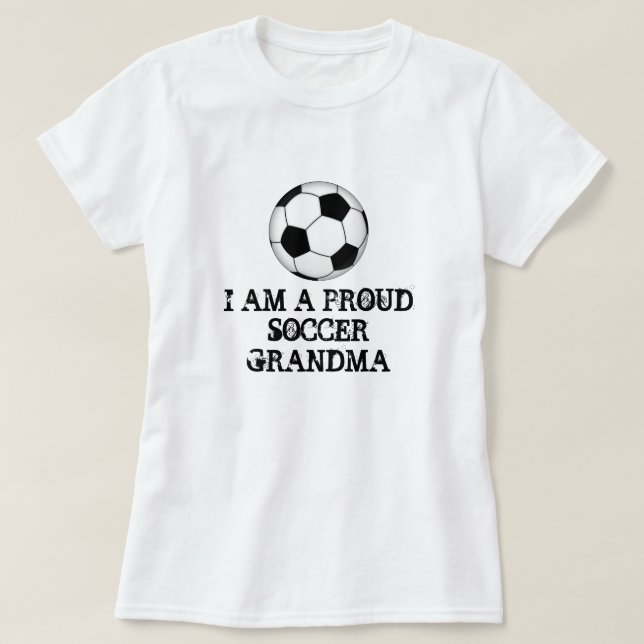 CAMISETA EU SOU UMA AVÓ ORGULHOSA DO FUTEBOL (Frente do Design)