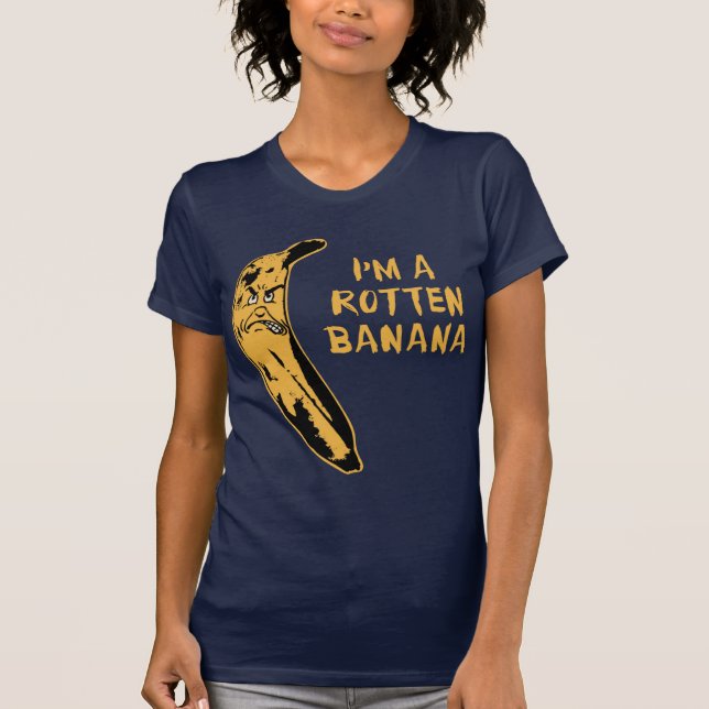 Camiseta Eu sou uma banana podre (Frente)