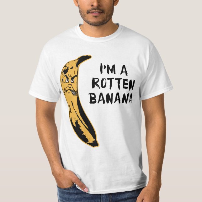 Camiseta Eu sou uma banana podre (Frente)