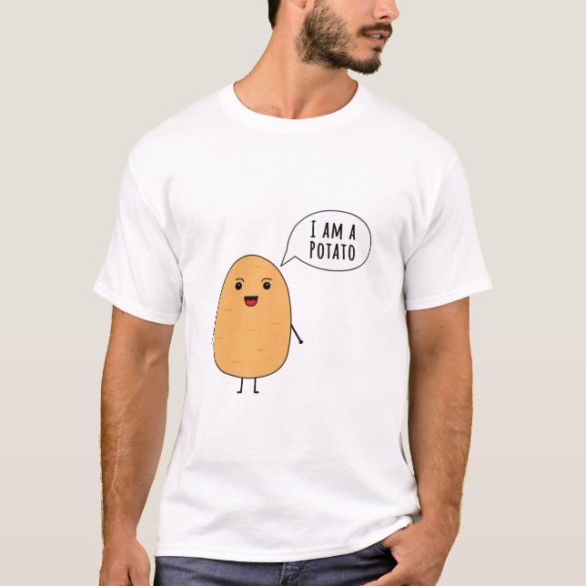 Camiseta Eu sou uma batata (Frente)