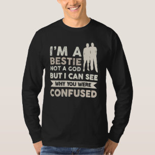 Camiseta Eu sou uma Bestida, não um Deus, mas posso ver por