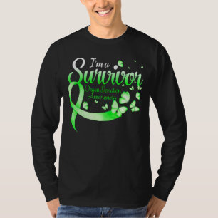 Camiseta Eu Sou Uma Borboleta de Conscientização sobre Doaç