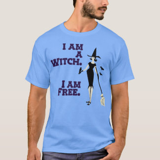 Camiseta Eu sou uma Bruxa Eu sou livre