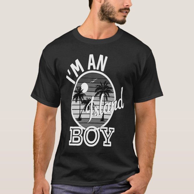 Camiseta Eu sou uma canção de Rap da Ilha Boy (Frente)
