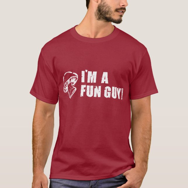 Camiseta Eu sou uma cara do divertimento (Frente)