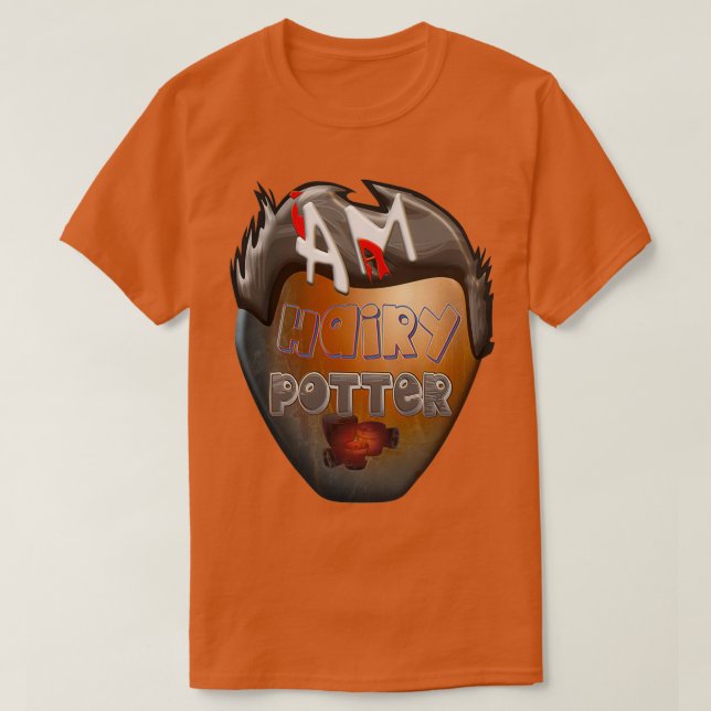 Camiseta Eu sou uma cerâmica HAIRY Potter (Frente do Design)