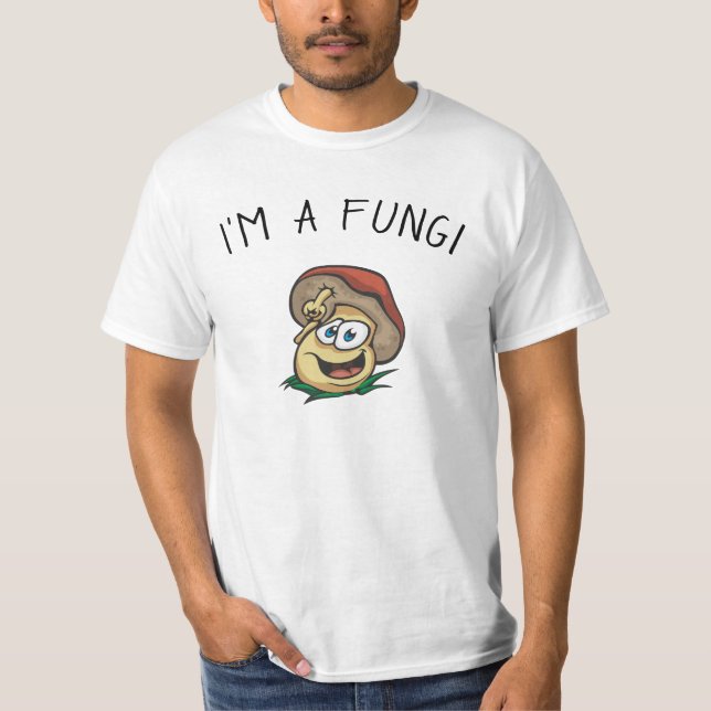 Camiseta Eu sou uma chalaça engraçada do cogumelo dos (Frente)