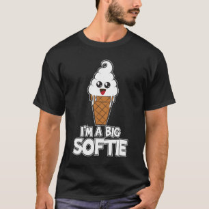 Camiseta Eu sou uma chalaça engraçada do Softy grande do