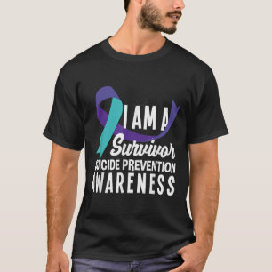 Camiseta Eu Sou Uma Consciência De Prevenção De Suicídio So