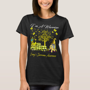 Camiseta Eu sou uma Consciência Sarcoma do Guerreiro Ewing