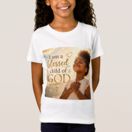 Camiseta Eu sou uma Criança Abençoada de Deus