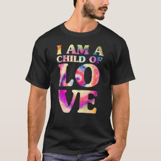 Camiseta Eu Sou Uma Criança Do Amor Dos Anos 70 Batik