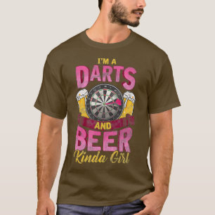 Camiseta Eu sou uma Dardo e uma Menina Engraçada Dart