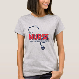 Camiseta Eu sou uma enfermeira