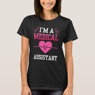 Camiseta Eu sou uma enfermeira assistente de assistência mé