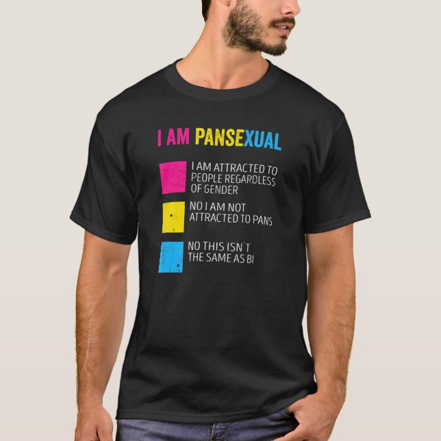 Camiseta Eu Sou Uma Explicação Pansexual Como Explicar O Pa (Frente)