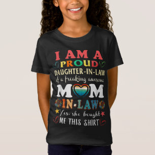 Camiseta Eu Sou Uma Filha Orgulhosa Na Lei De Estranho