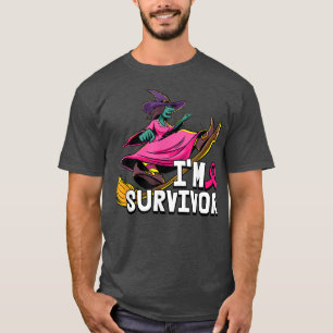 Camiseta Eu Sou Uma Fita Rosa De Consciência Do Cancer Da M