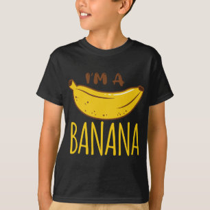 Camiseta Eu sou uma Fruta de banana Vegan Vegetarian Funny