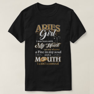 Camiseta Eu sou uma garota do Batom Marcha April Zodia