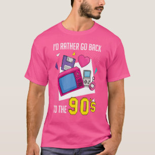 Camiseta Eu sou uma garota dos anos 90 que eu Preferencialm