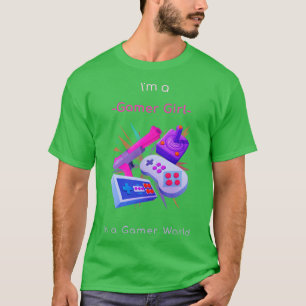 Camiseta Eu Sou Uma Garota Gamer