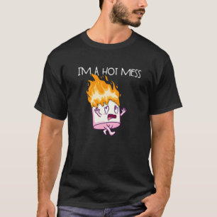 Camiseta Eu sou uma gostosa Mess S'Mores Marshmallow acampa