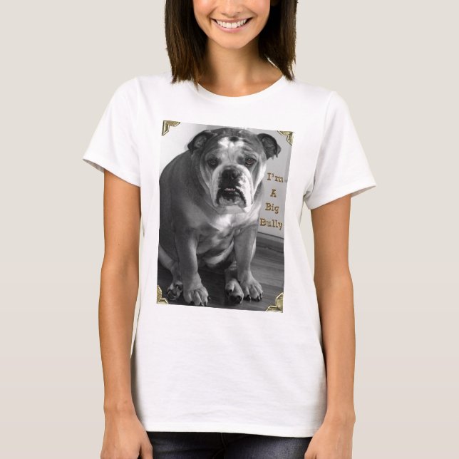 Camiseta Eu sou UMA INTIMIDAÇÃO GRANDE (Frente)