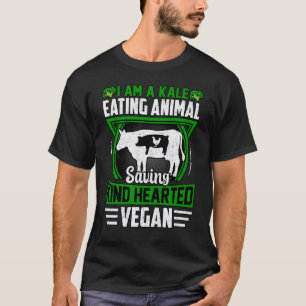 Camiseta Eu sou uma Kale comendo animais salvando Vega amad