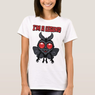 Camiseta Eu Sou Uma Lenda - Mothman Assustadoramente Fofo