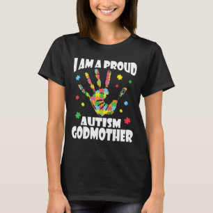 Camiseta Eu Sou Uma Madrinha Autista Que Adora Ensinar