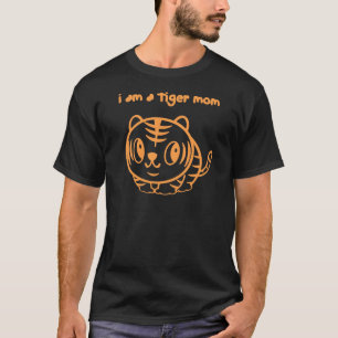 Camiseta Eu sou uma mamã do tigre
