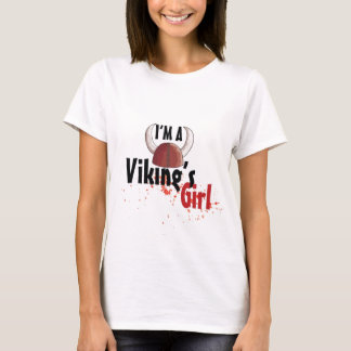 Camiseta Eu sou uma menina de Viking