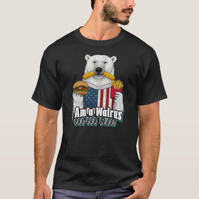 Camiseta Eu Sou uma Morsa (Frente)