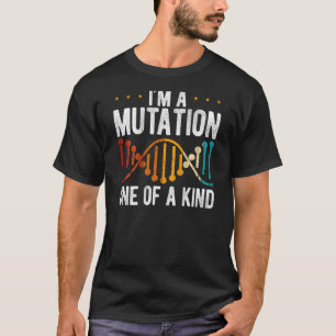 Camiseta Eu sou uma mutação, uma espécie de biologia de imp