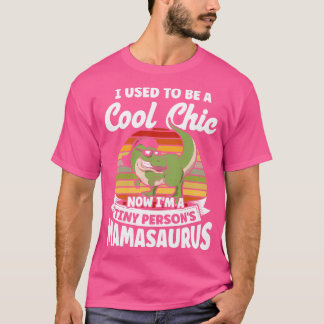 Camiseta Eu Sou Uma Pequena Pessoa Mamasaurus T Rex Familia