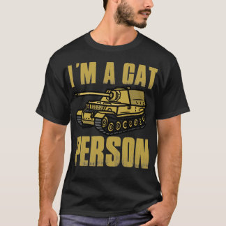 Camiseta Eu sou uma pessoa de gato